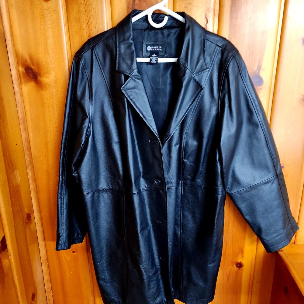 Maggie Barns Leather Jacket